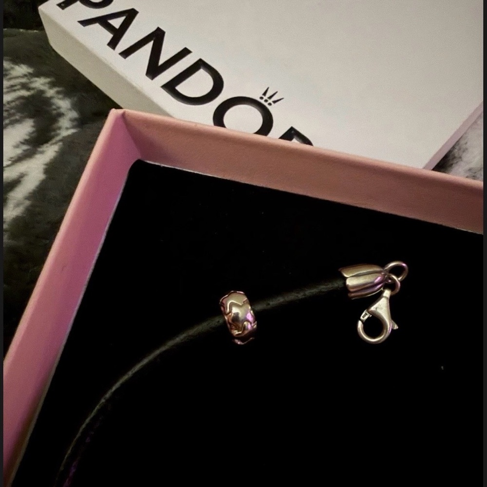 Pandora Star Spacer Silver Bead